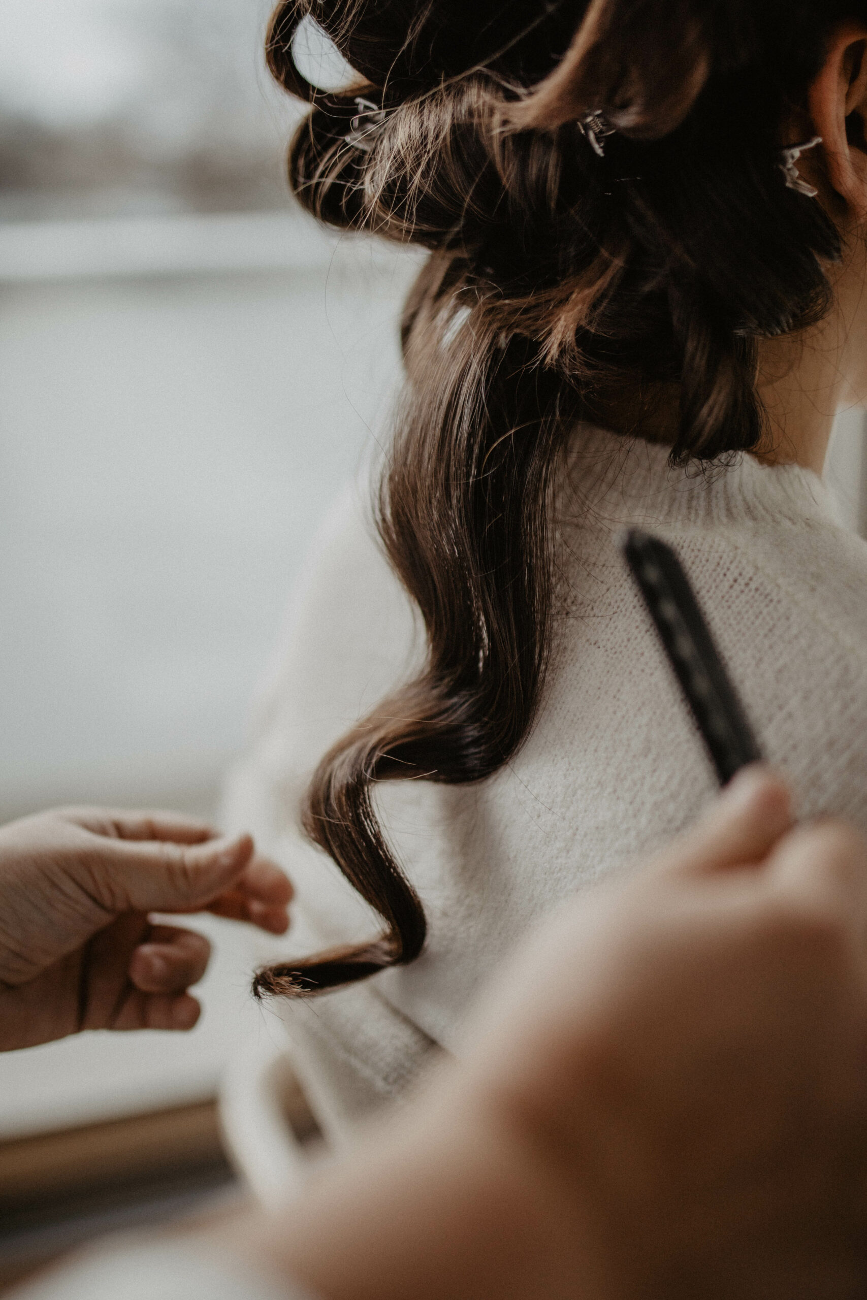 Coiffure professionnelle élégante